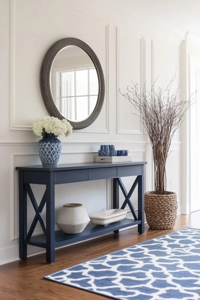 Welcoming Preppy Entryway
