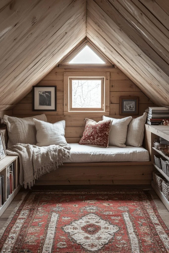 29 Log Home Decor Ideas for a Beautifully Balanced Design 18 Cozy Log Home Attic