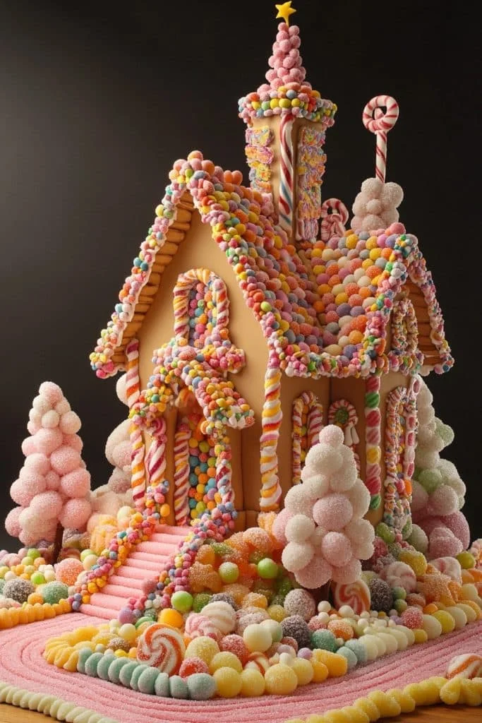Candyland Gingerbread House