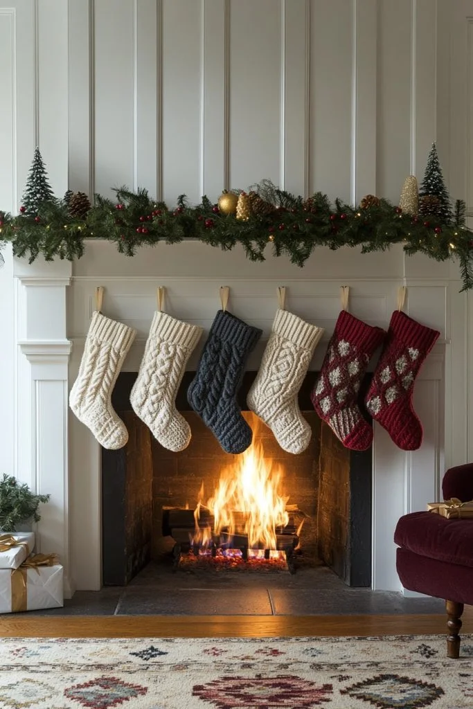 Cozy Knit Stockings