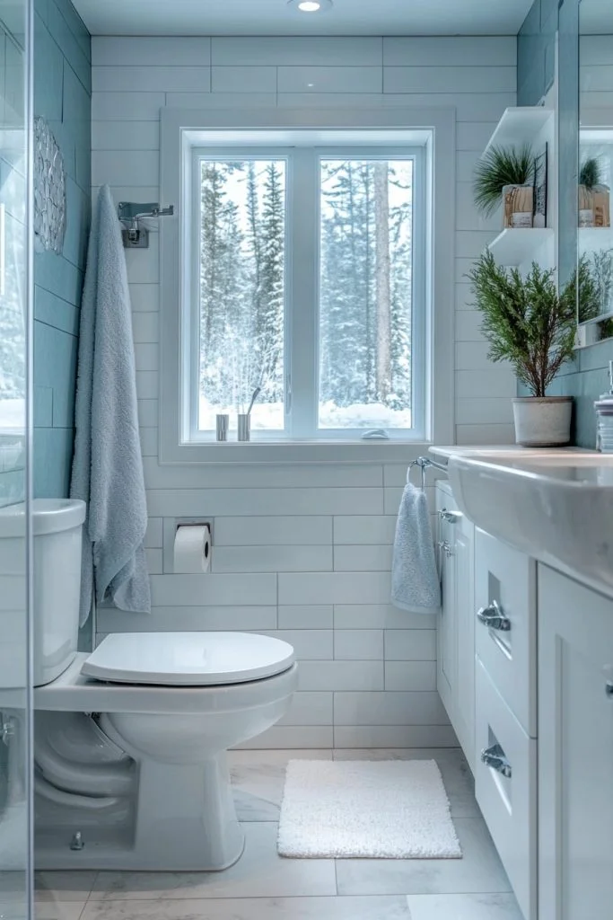 Simple Snowbound Sanitary