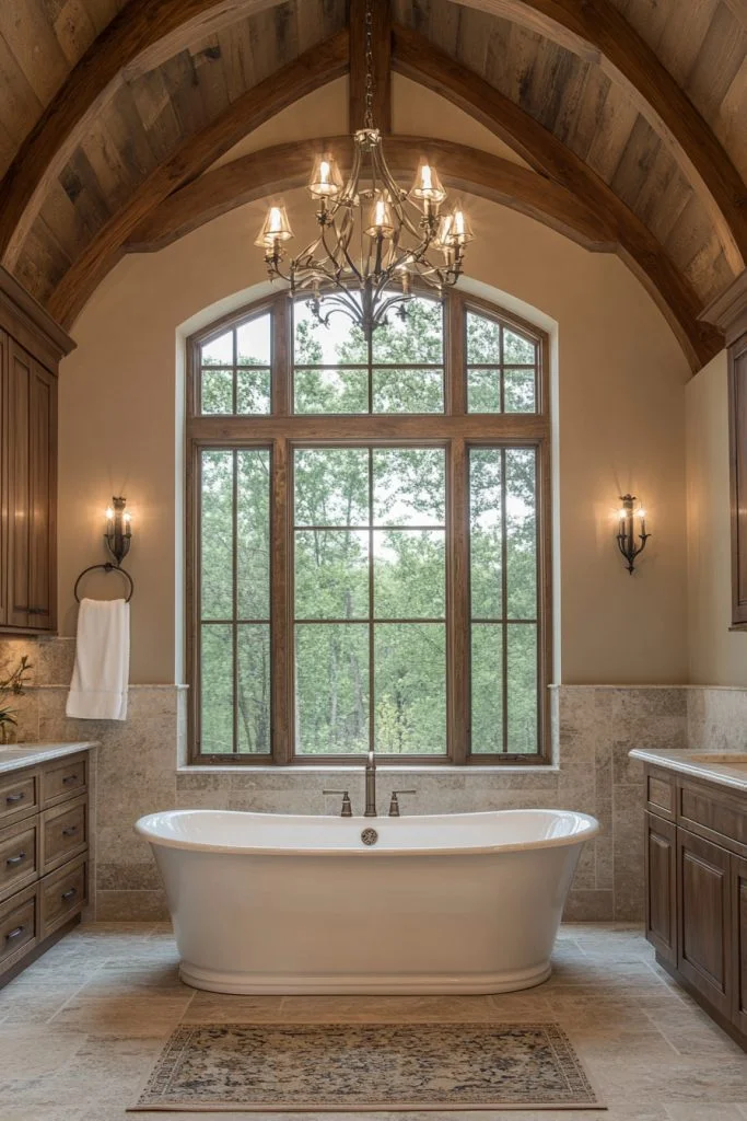 High Ceiling Spa Room