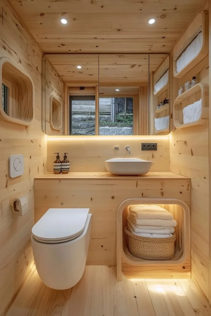 Streamlined Cabin WC