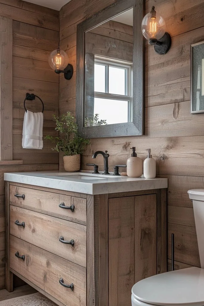 Tranquil Timber Toilet