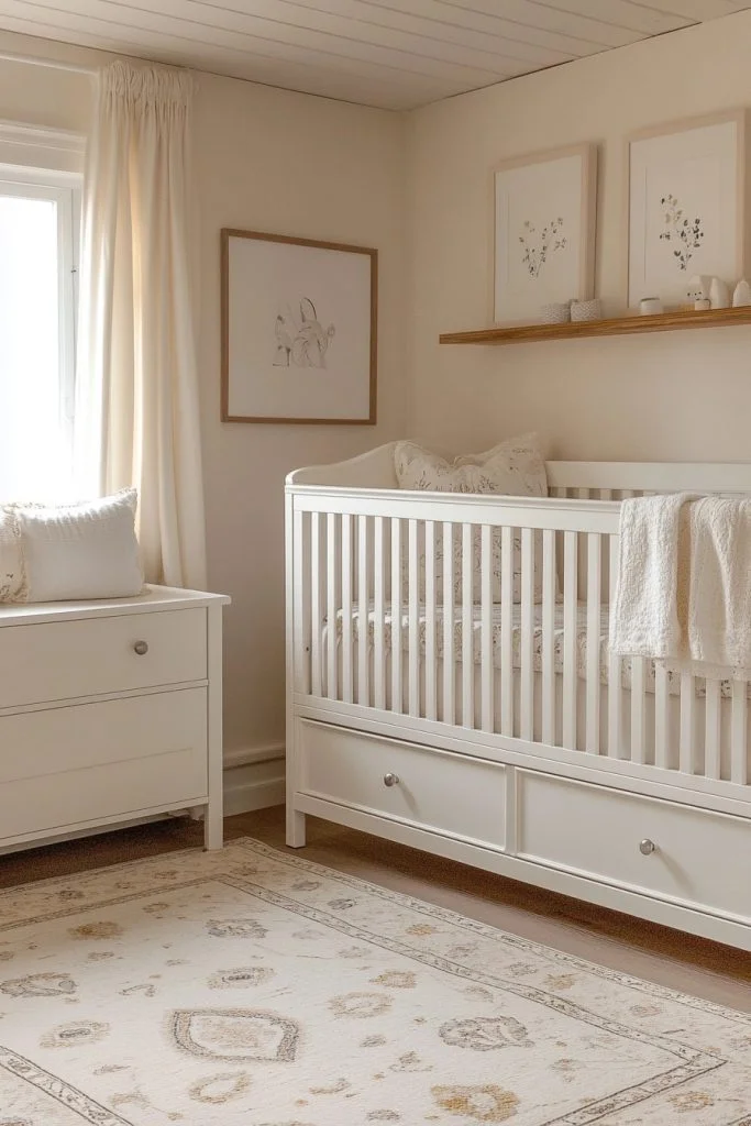 Space-Savvy Quaint Nursery