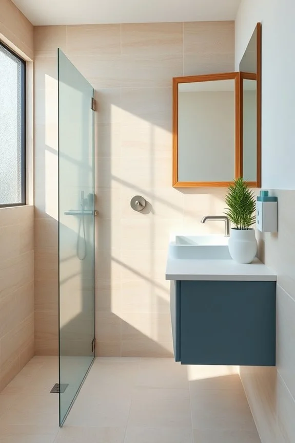 coastal tranquility bathroom decor