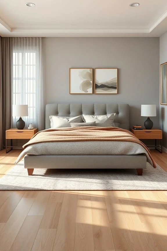 cozy grey earth tones