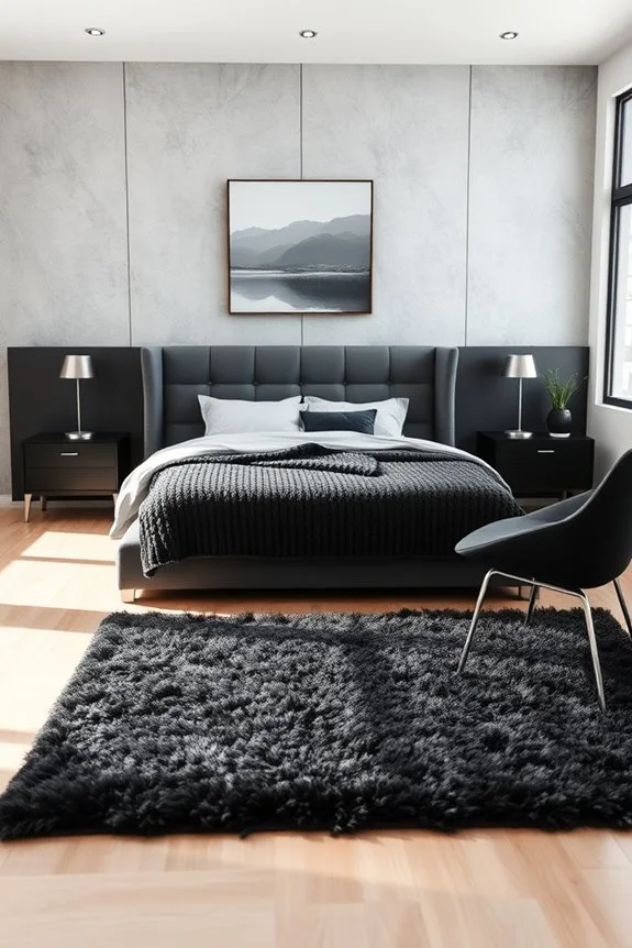 modern grey and black elegance