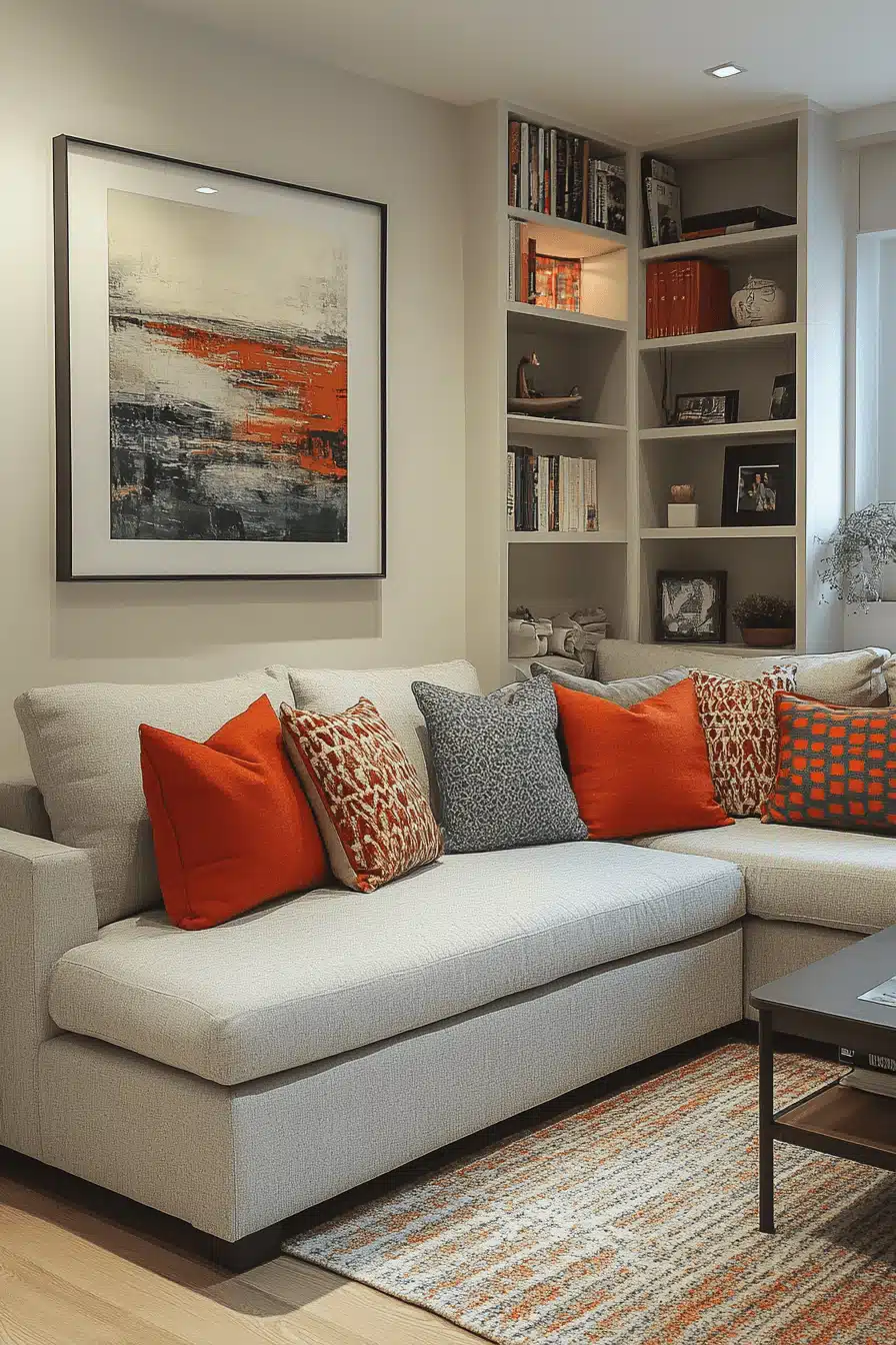 Modern multifunctional tiny condo design