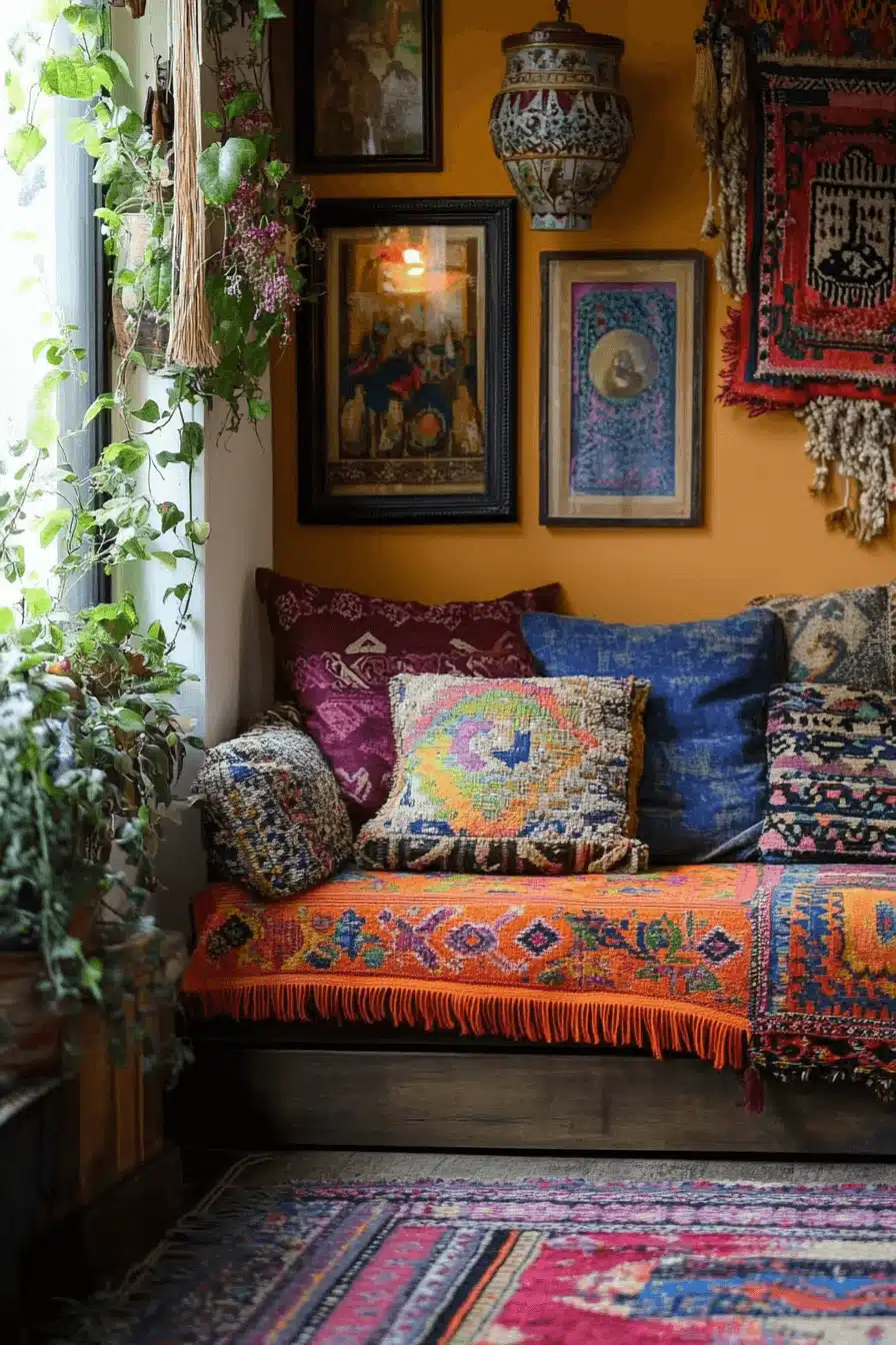Bohemian tiny condo design