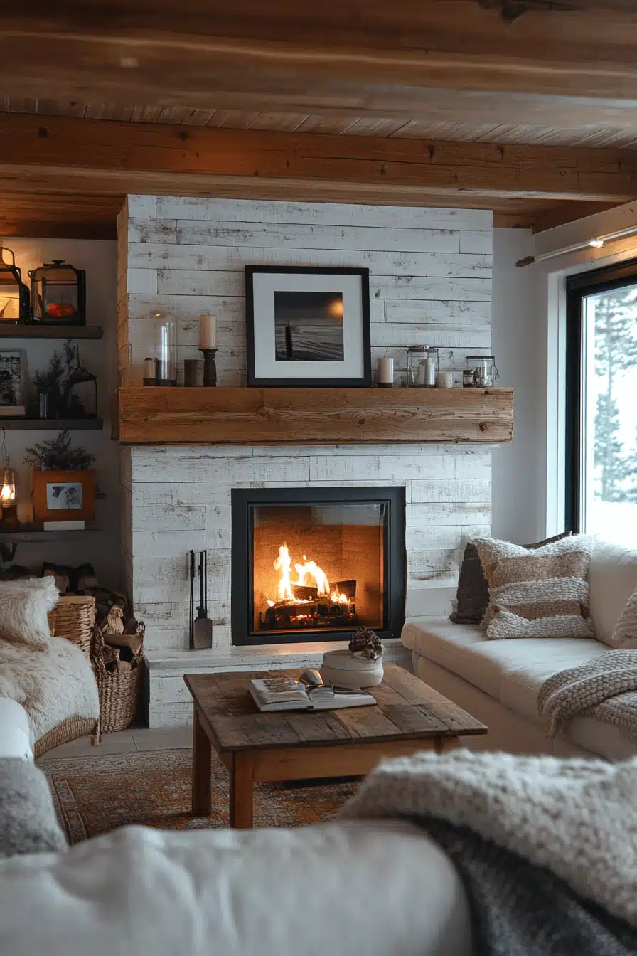 Rustic tiny condo design