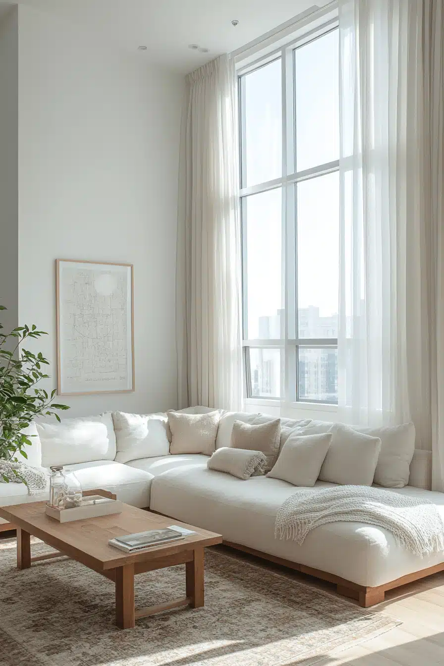 Bright and airy tiny condo design