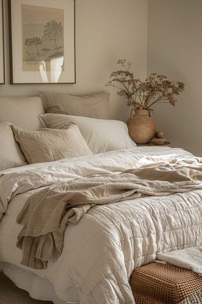 Calm Neutral Urban Bedroom