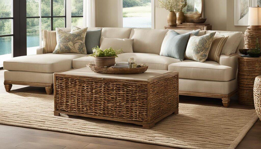 Elegant Wood Furniture and Natural Textures