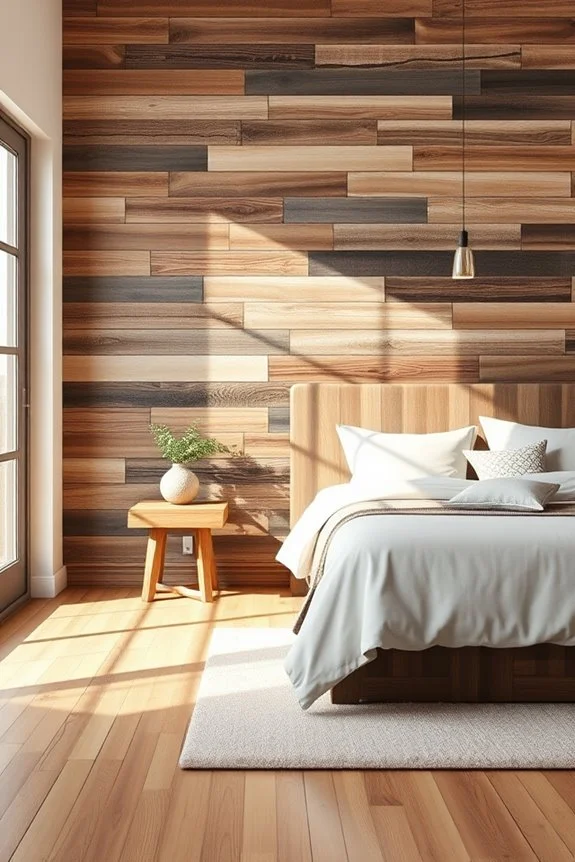 reclaimed wood panel aesthetics