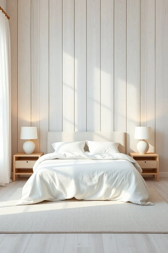 timeless whitewashed wood charm