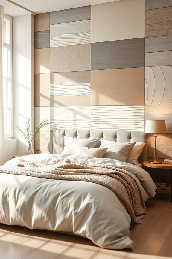 stylish sound absorbing decor