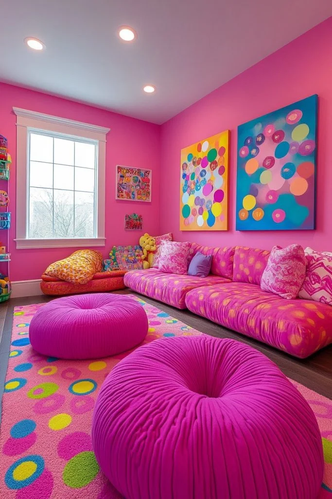 Popsicle Pink Playroom