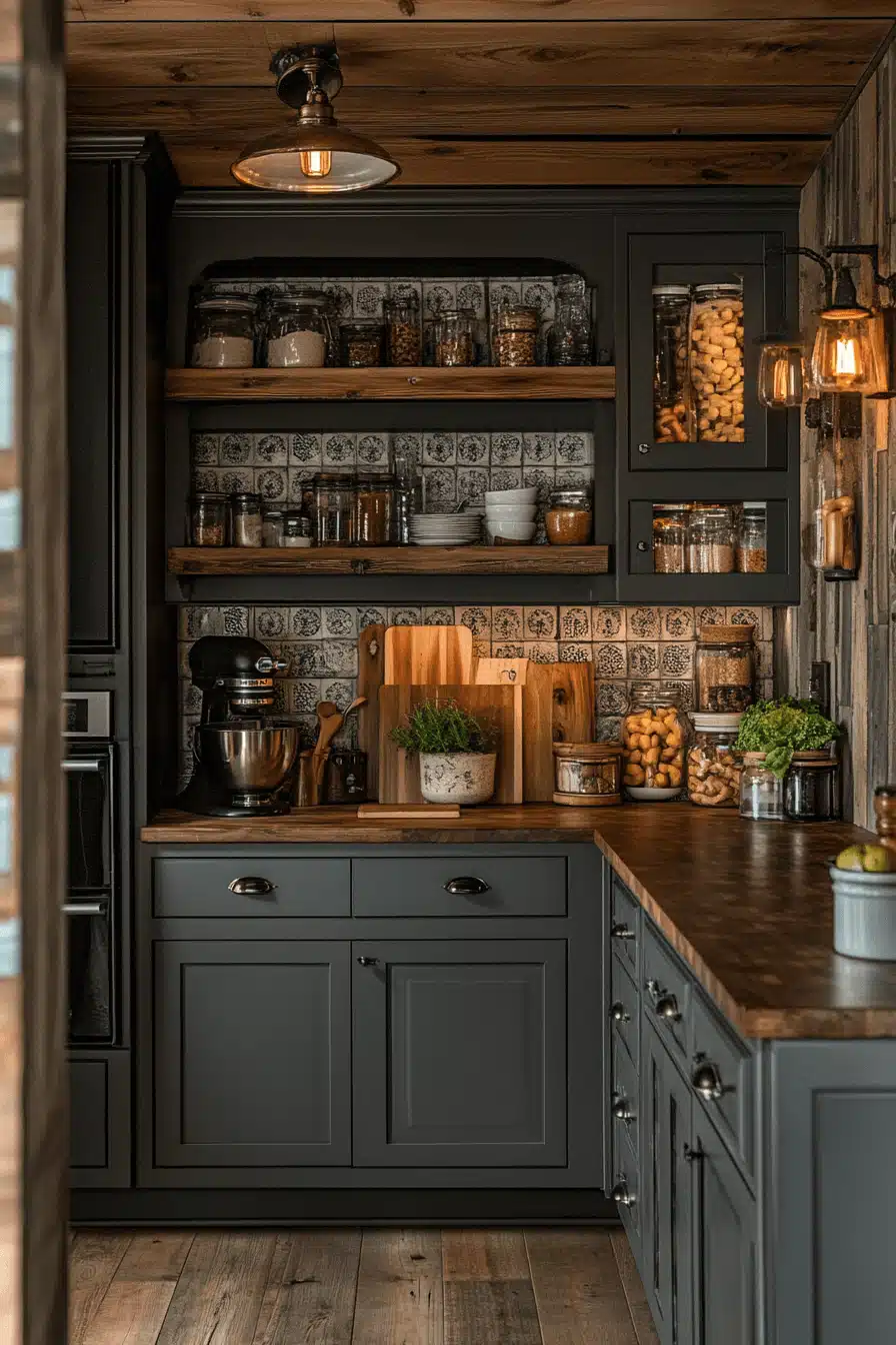 light gray kitchen cabinets