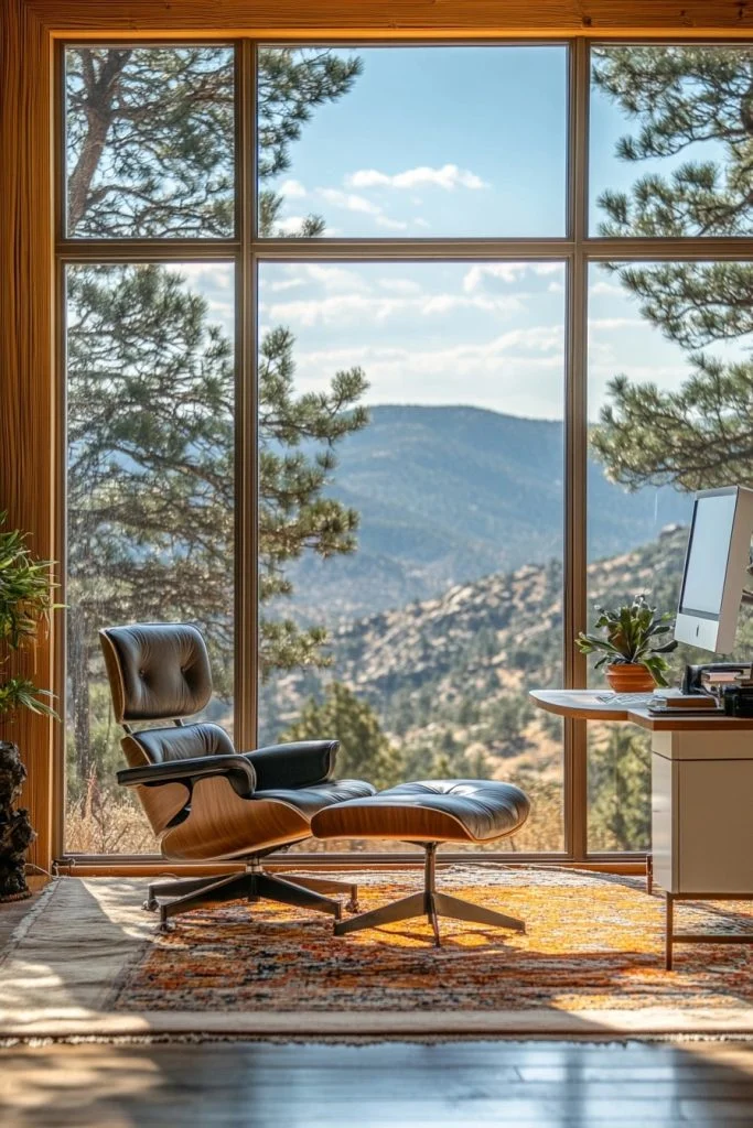 Mountain View Minimalist Office