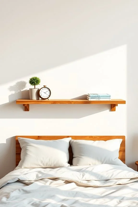 diy rustic pallet shelves