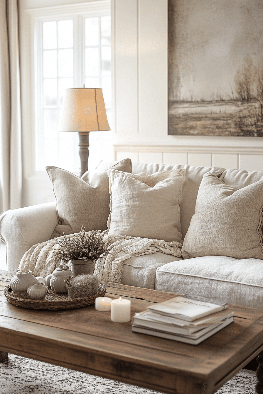 soft neutral farmhouse