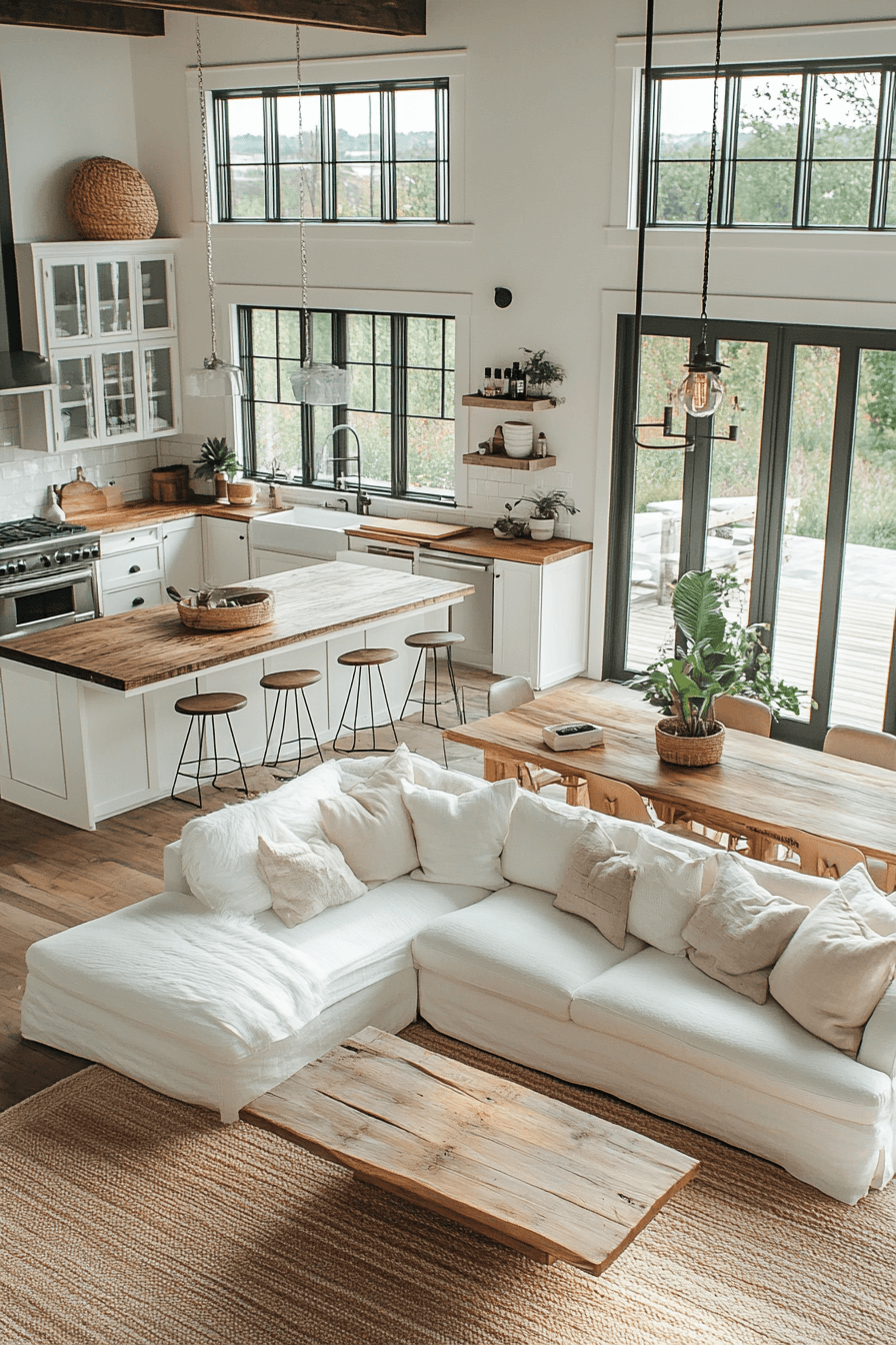 eco-friendly farmhouse nook