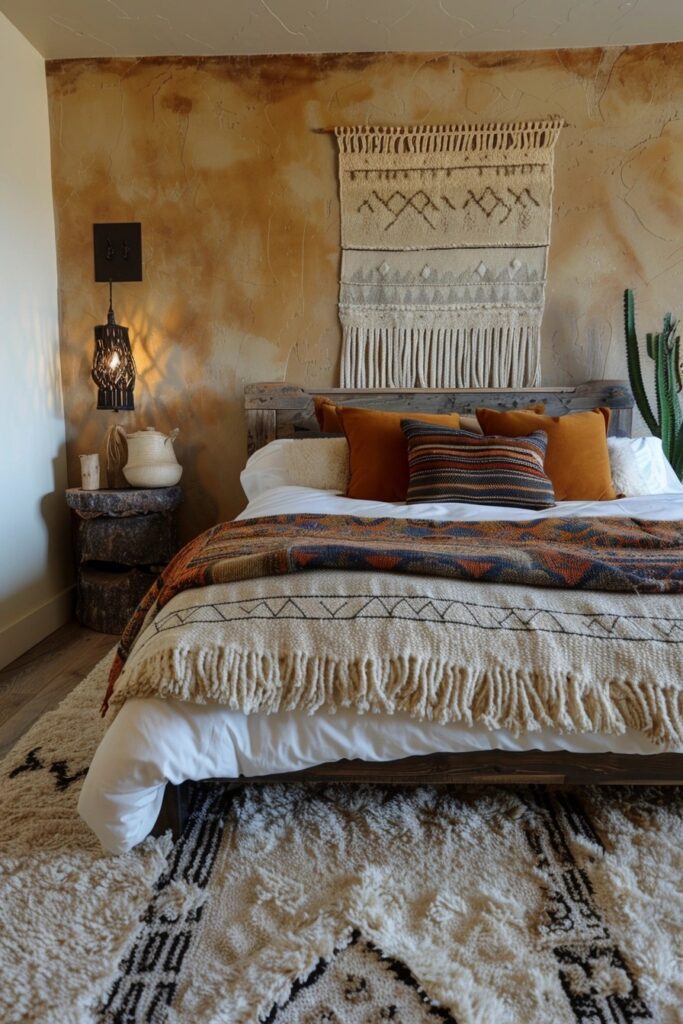 Desert Tones Boho Bedroom