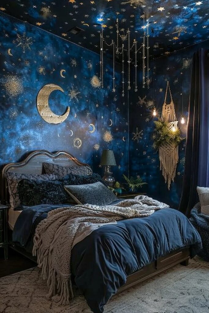 Celestial Boho Bedroom