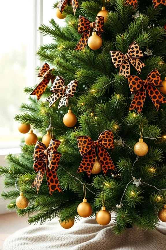 playful animal print decorations