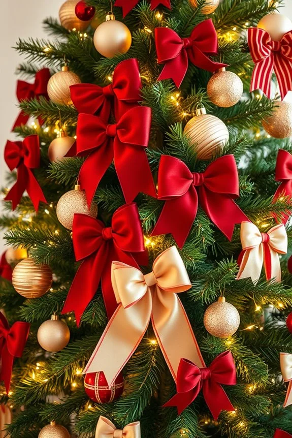 festive bows for decorating