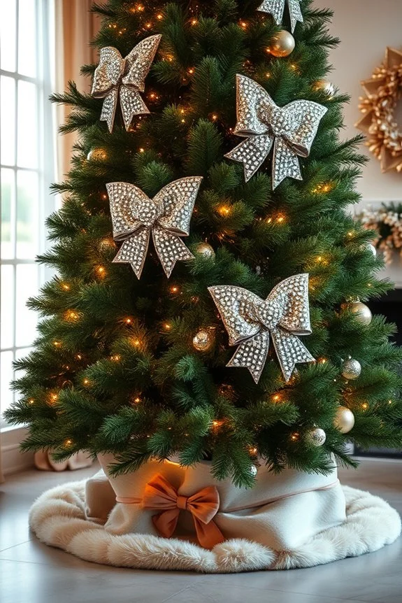 glamorous holiday decor accents