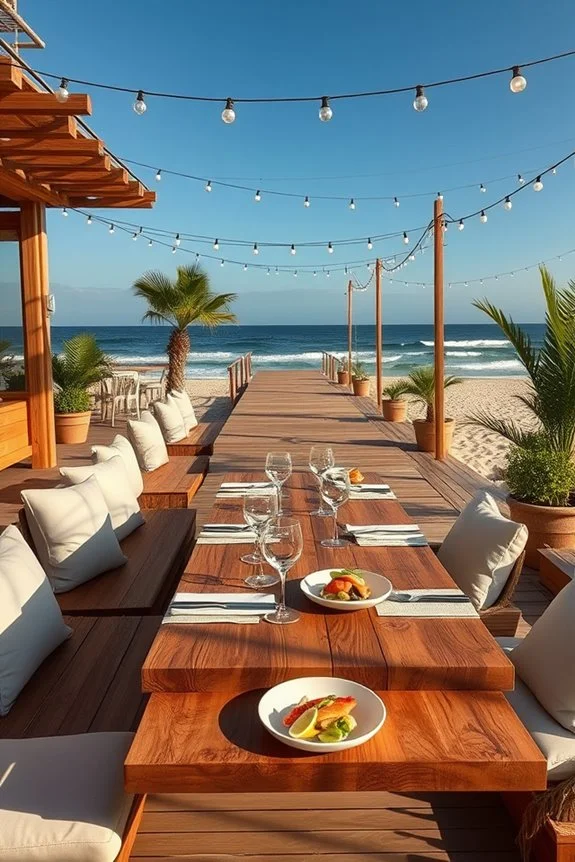 beachside boardwalk backyard transformation