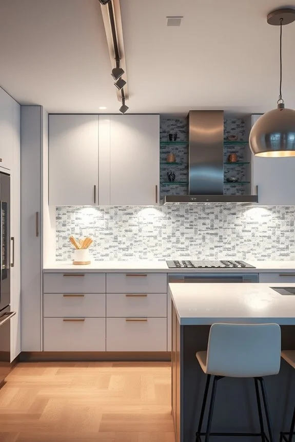 flexible stylish kitchen lighting