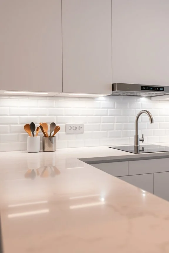 smart energy efficient kitchen lighting