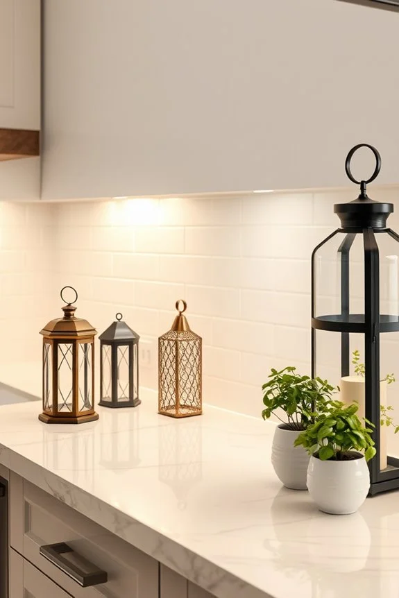 charming decorative kitchen lanterns