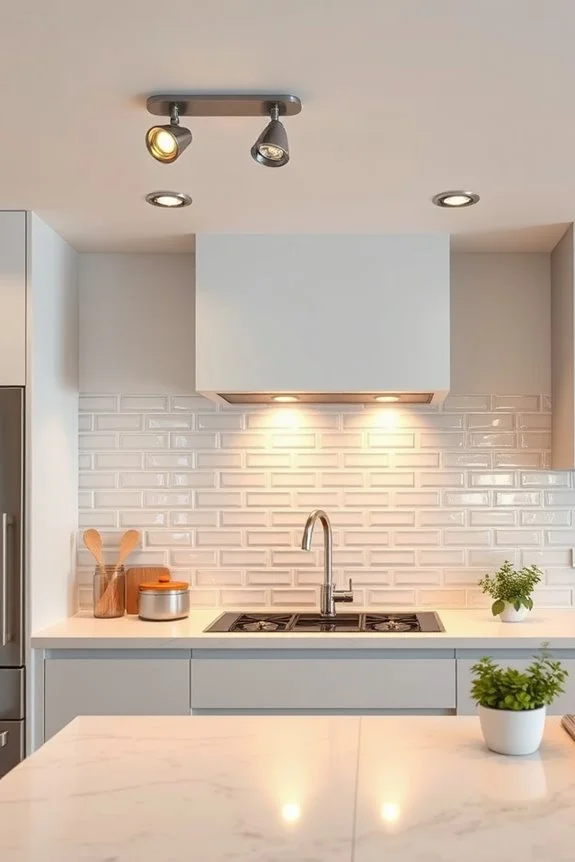 focused versatile kitchen lighting