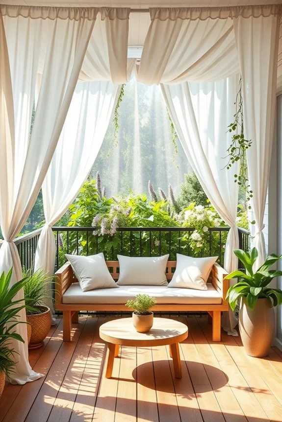 balcony canopy for shade
