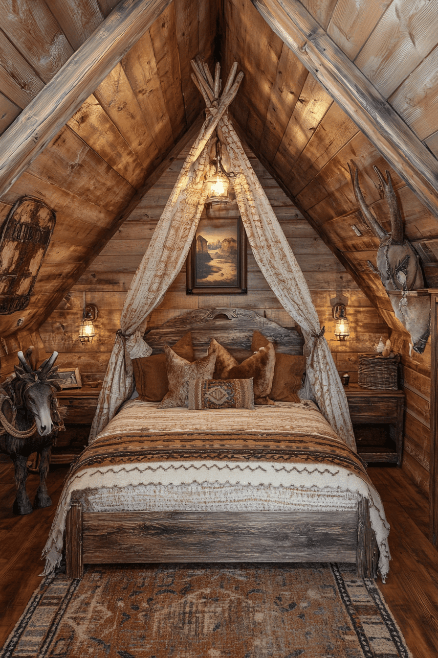 Cowboy themed kids bedroom