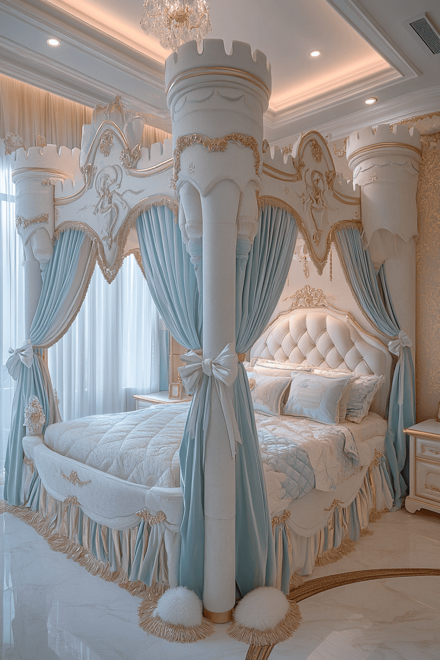 Princess themed kids bedroom