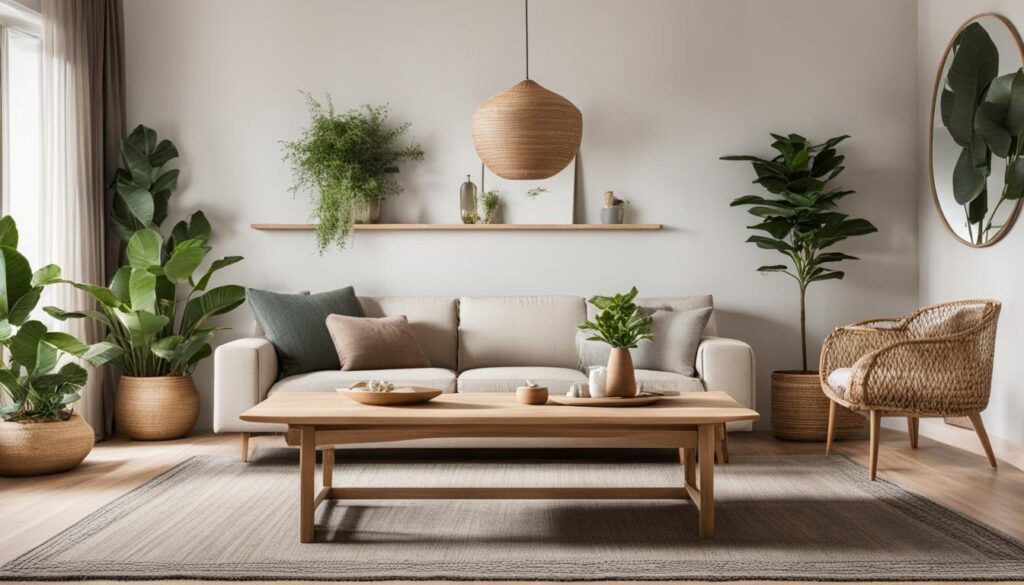 Feng Shui influenced furniture rearrangement