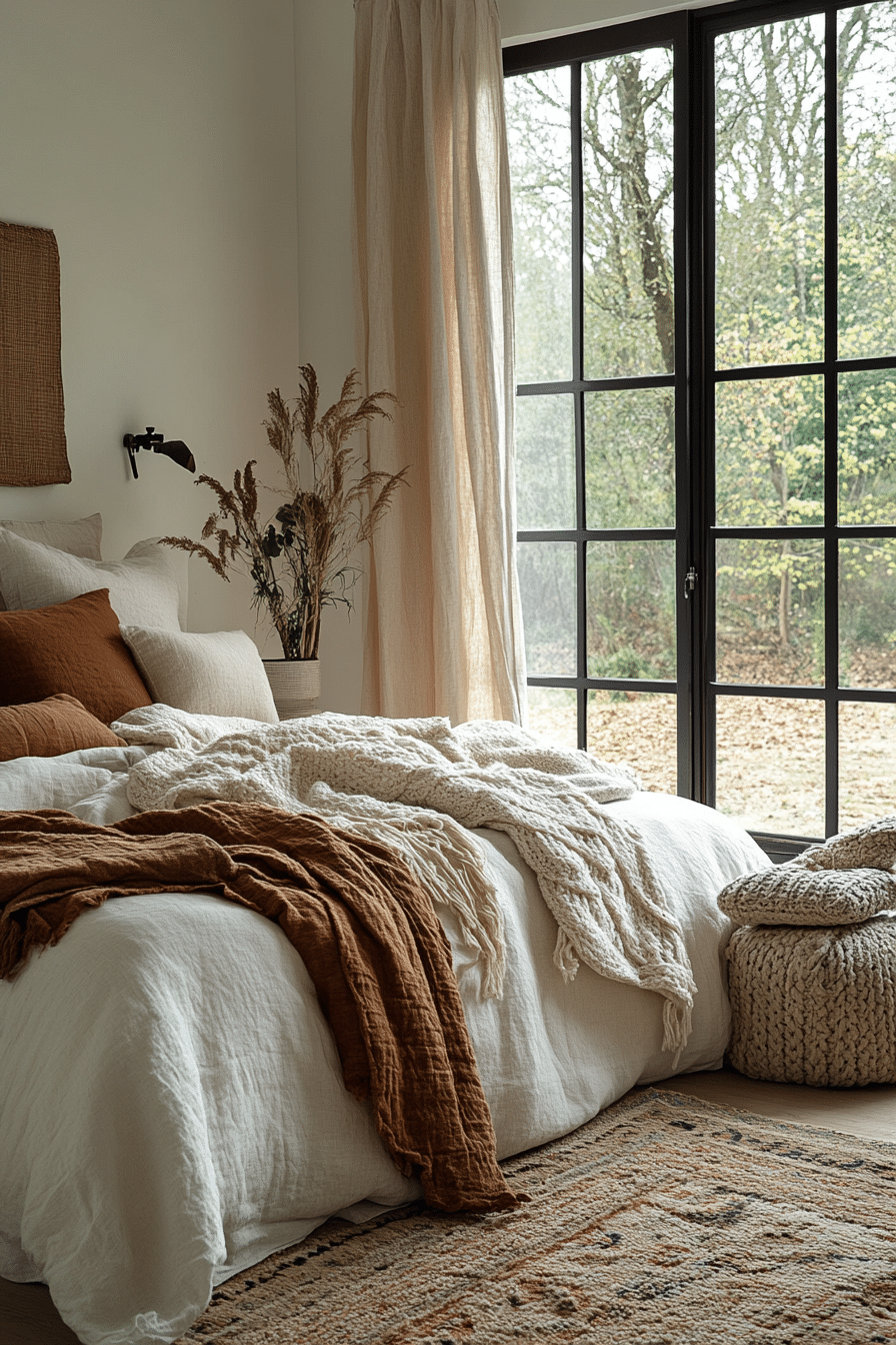 eclectic boho bedroom