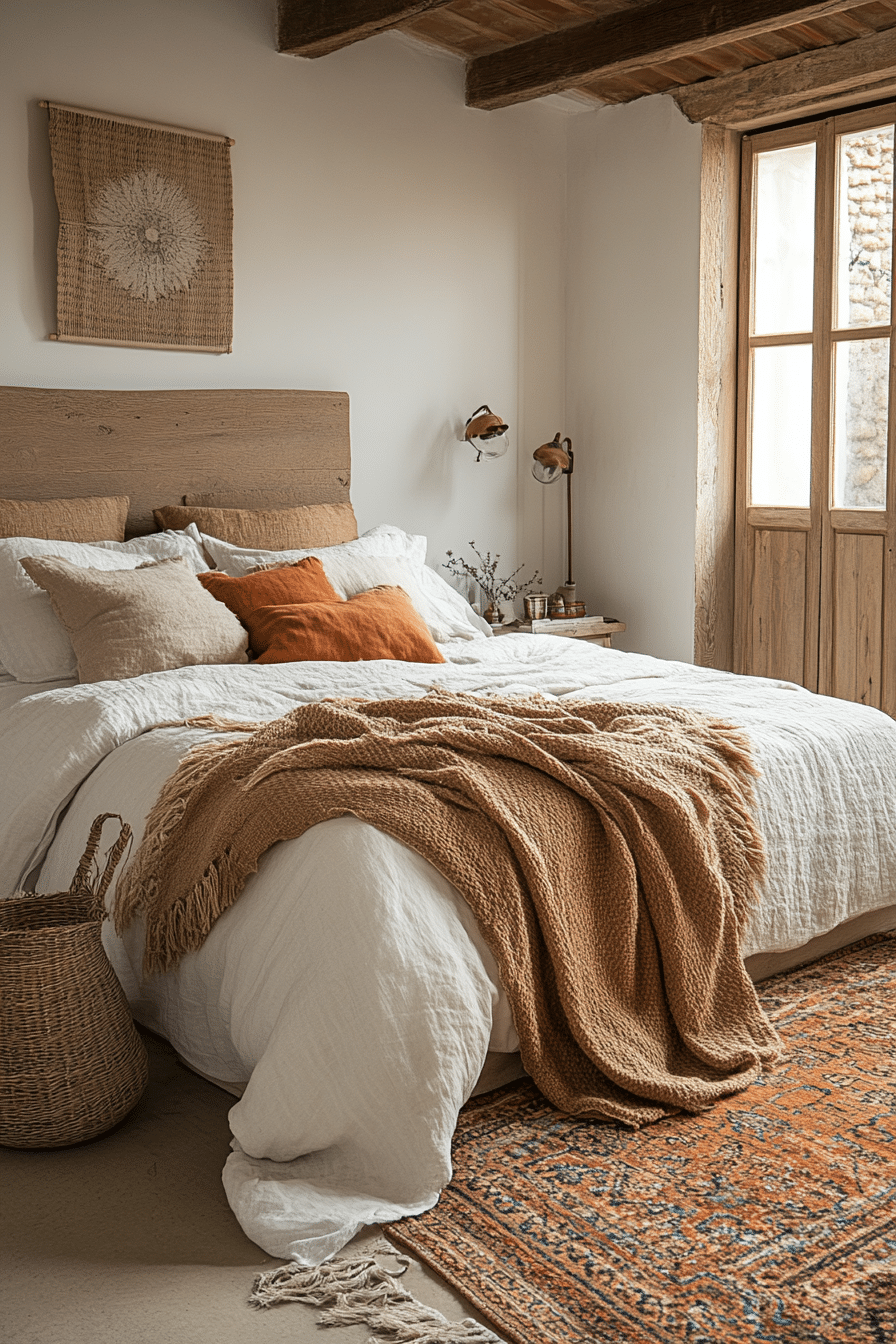 eclectic boho bedroom