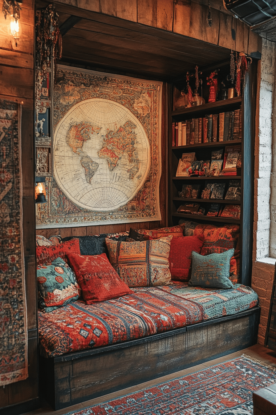 eclectic boho bedroom