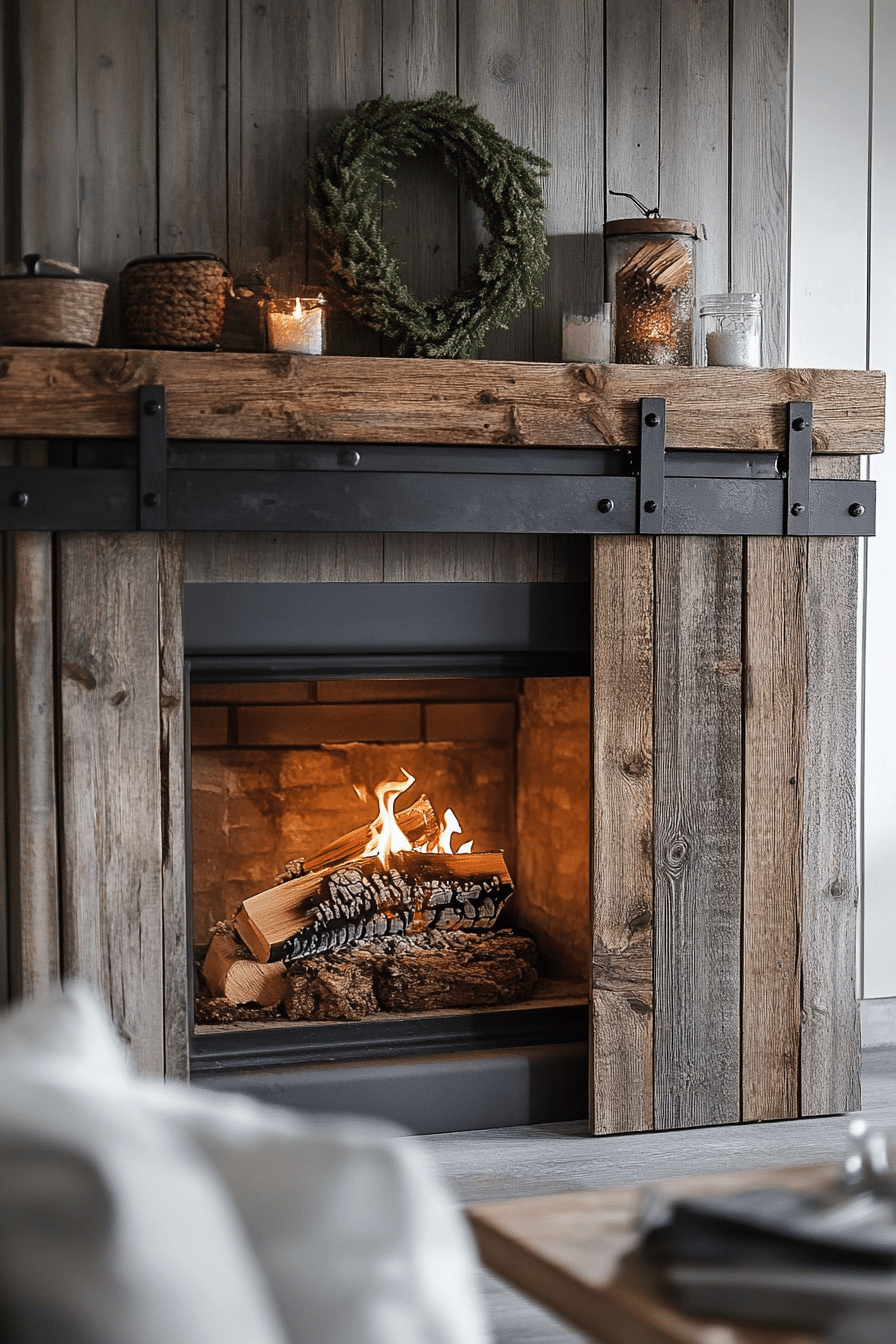Farmhouse Fireplace