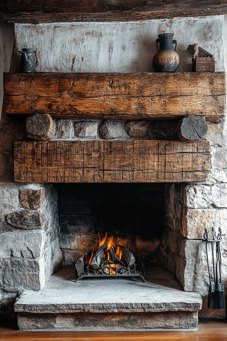 Farmhouse Fireplace