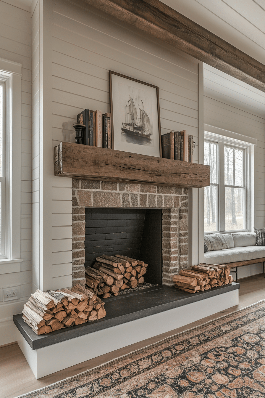 Farmhouse Fireplace