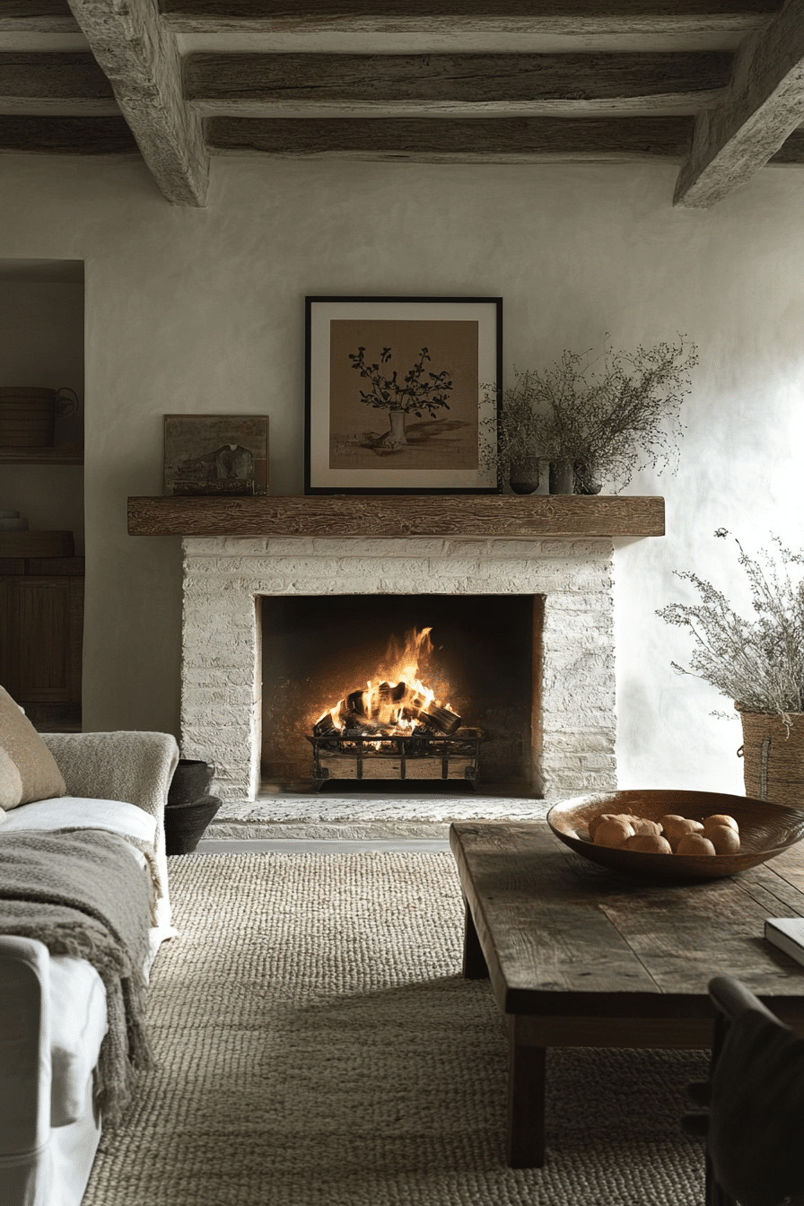 Farmhouse Fireplace