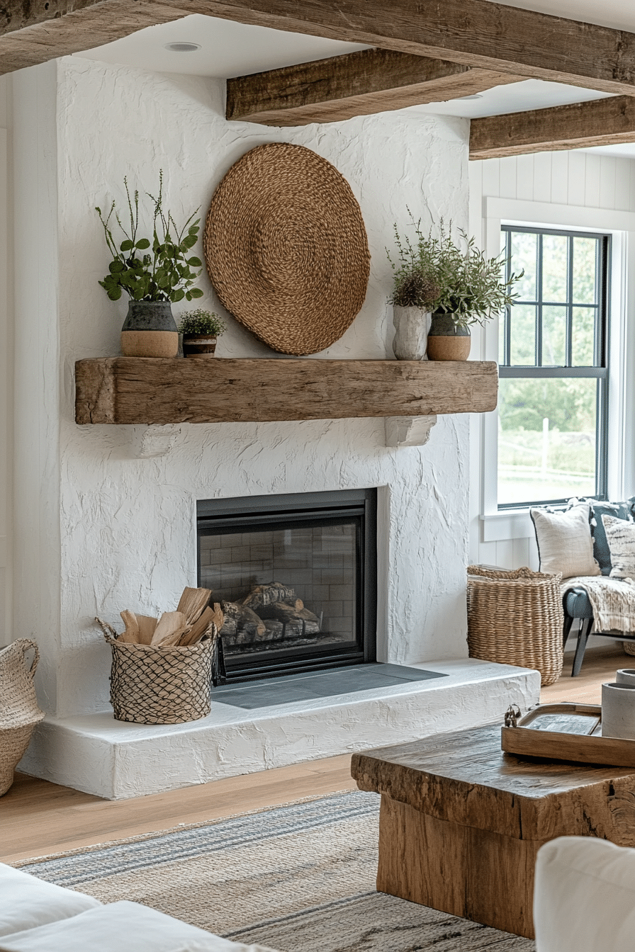 Farmhouse Fireplace