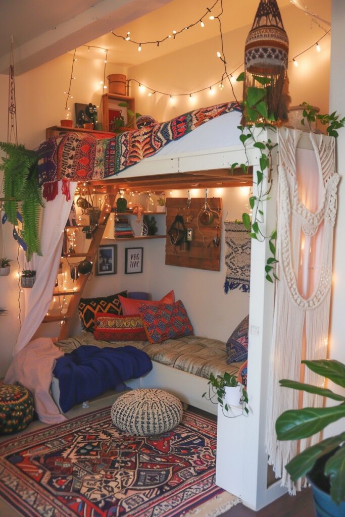 Urban Boho Style: Creative Solutions for Small Bedrooms